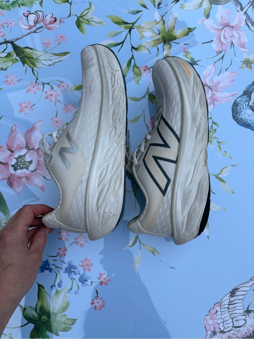 New Balance Neutral Running Shoes in Off-White